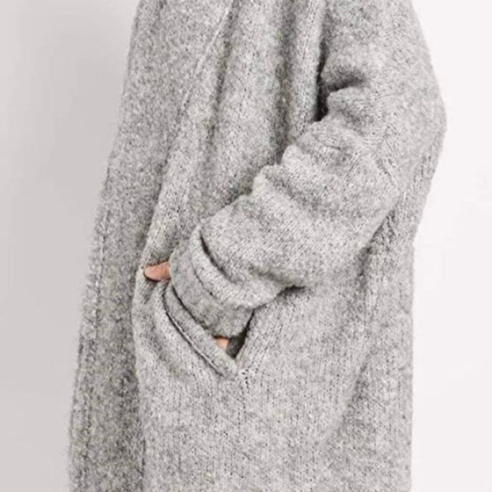 Inhabit NHBT Boiled Wool Cocoon Coat OS - Picture 2 of 8